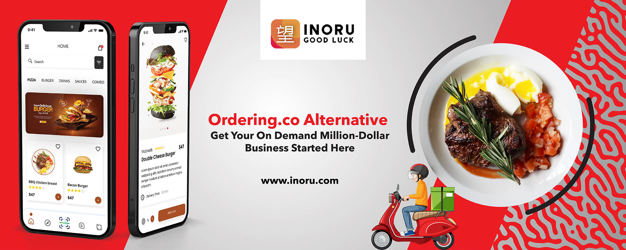 Ordering.co Alternative,Ordering.co clone,Ordering App,Food Delivery App,White-Label Food Delivery App